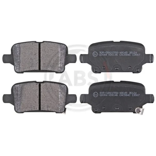 BRAKE PADS FOR DISC BRAKES - 0