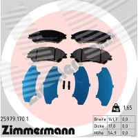 Brake pads for disc brakes