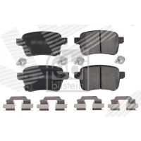 Brake pads for disc brakes