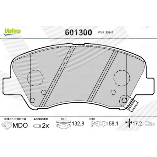 BRAKE PADS FOR DISC BRAKES - 0