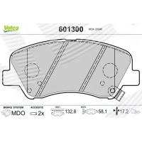 Brake pads for disc brakes