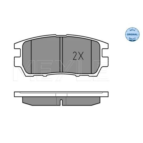 BRAKE PADS FOR DISC BRAKES - 2