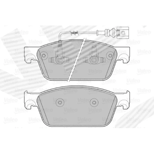 BRAKE PADS FOR DISC BRAKES - 1