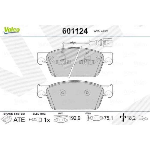 BRAKE PADS FOR DISC BRAKES - 0