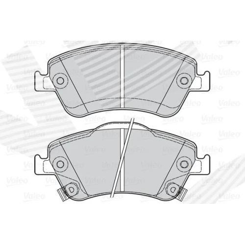 BRAKE PADS FOR DISC BRAKES - 1