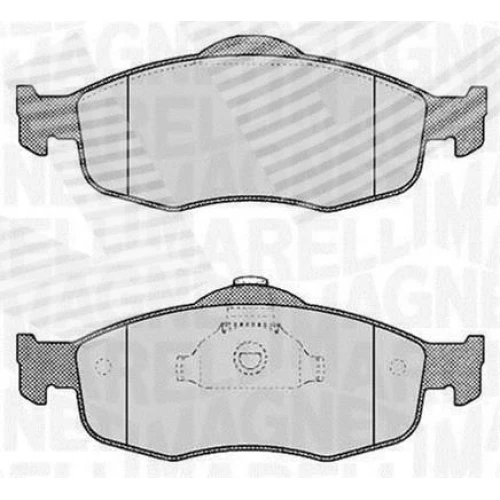 BRAKE PADS FOR DISC BRAKES - 0