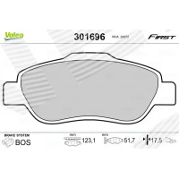 Brake pads for disc brakes