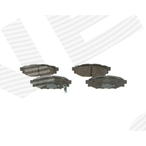 BRAKE PADS FOR DISC BRAKES - 2