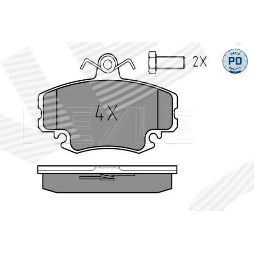 BRAKE PADS FOR DISC BRAKES - 0