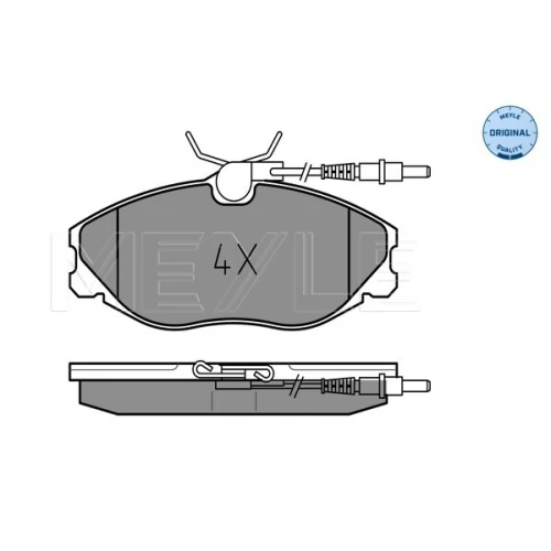 BRAKE PADS FOR DISC BRAKES - 1