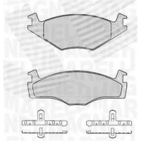 Brake pads for disc brakes