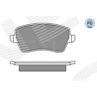 Brake pads for disc brakes