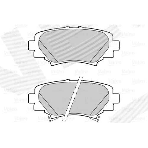 BRAKE PADS FOR DISC BRAKES - 1