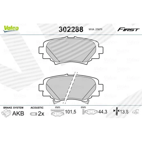 BRAKE PADS FOR DISC BRAKES - 0