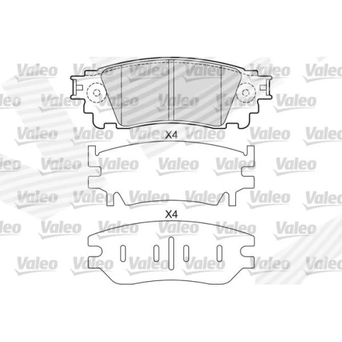 BRAKE PADS FOR DISC BRAKES - 0