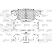 Brake pads for disc brakes