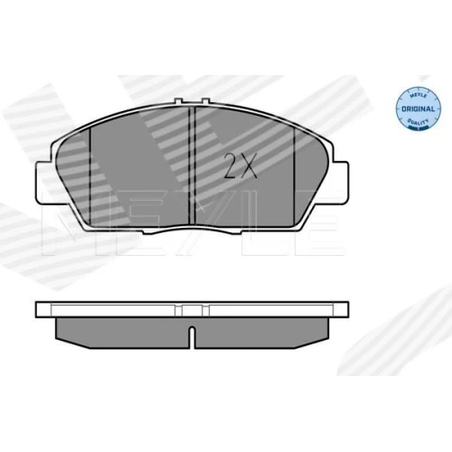 BRAKE PADS FOR DISC BRAKES - 1