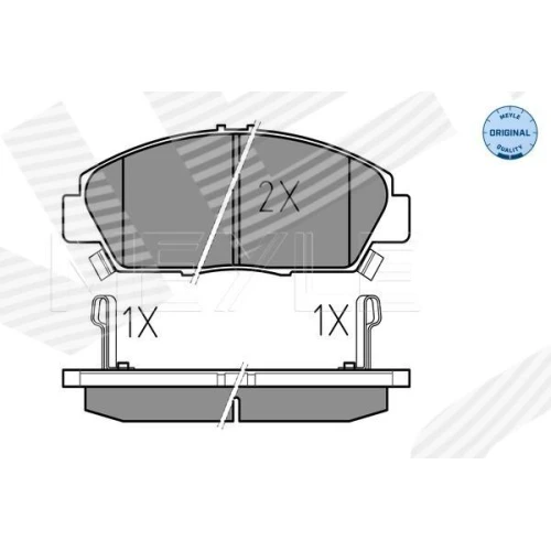 BRAKE PADS FOR DISC BRAKES - 0