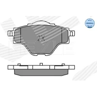 Brake pads for disc brakes