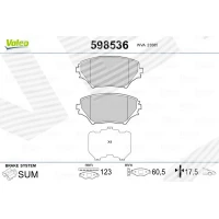 Brake pads for disc brakes