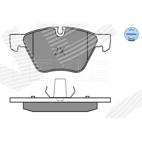 BRAKE PADS FOR DISC BRAKES - 1