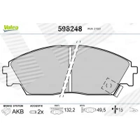 Brake pads for disc brakes