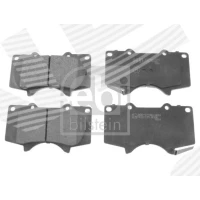 Brake pads for disc brakes