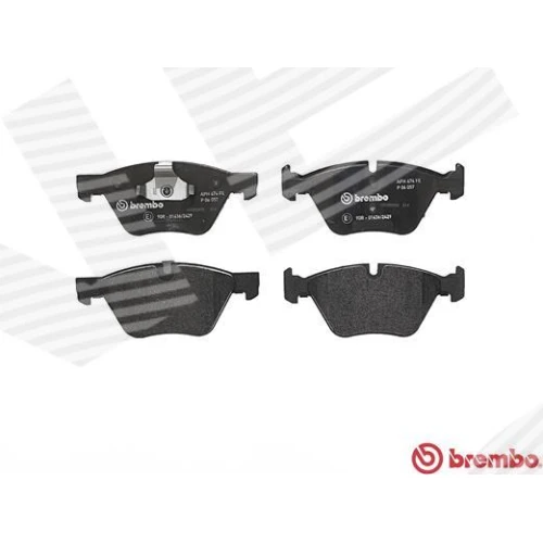 BRAKE PADS FOR DISC BRAKES - 1