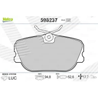 Brake pads for disc brakes