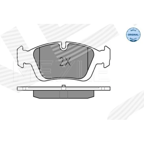 BRAKE PADS FOR DISC BRAKES - 1