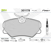 Brake pads for disc brakes