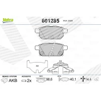 Brake pads for disc brakes