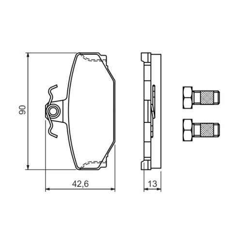 BRAKE PADS FOR DISC BRAKES - 4