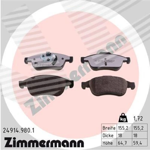 BRAKE PADS FOR DISC BRAKES - 0