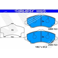 Brake pads for disc brakes