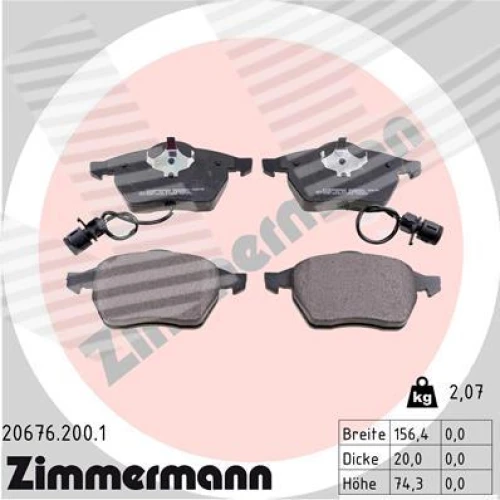 BRAKE PADS FOR DISC BRAKES - 0