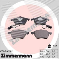 Brake pads for disc brakes