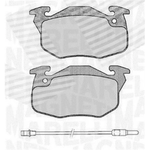 BRAKE PADS FOR DISC BRAKES - 0