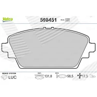 Brake pads for disc brakes