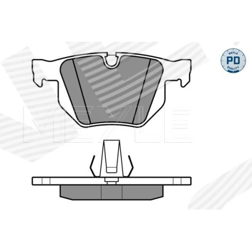 BRAKE PADS FOR DISC BRAKES - 1