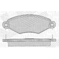 Brake pads for disc brakes