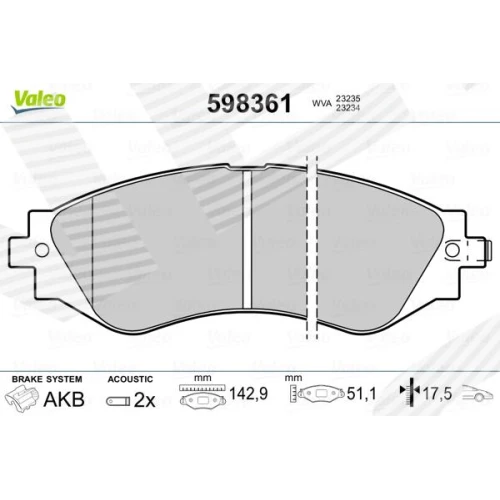 BRAKE PADS FOR DISC BRAKES - 0