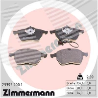 Brake pads for disc brakes