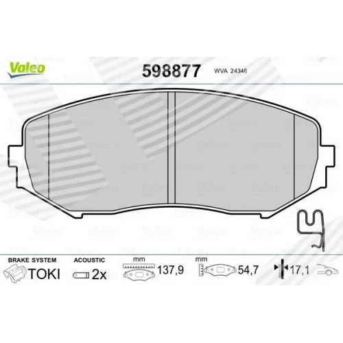 BRAKE PADS FOR DISC BRAKES - 0