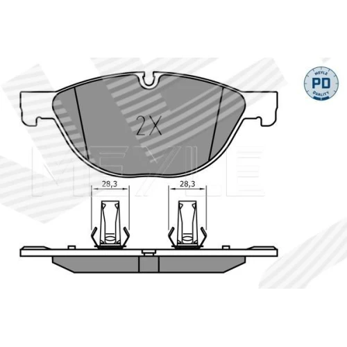 BRAKE PADS FOR DISC BRAKES - 0