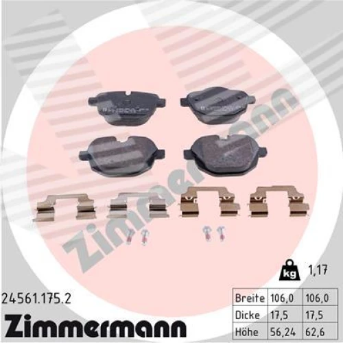 BRAKE PADS FOR DISC BRAKES - 0