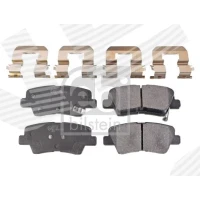 Brake pads for disc brakes