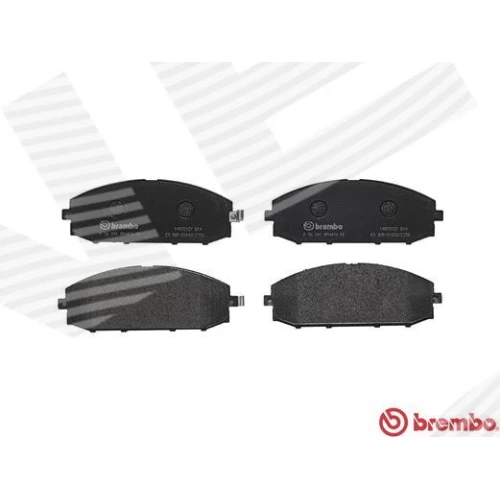 BRAKE PADS FOR DISC BRAKES - 1