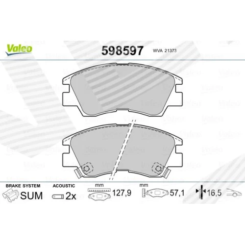 BRAKE PADS FOR DISC BRAKES - 0