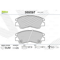 Brake pads for disc brakes